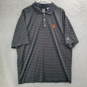 Cutter & Buck Polo Shirt Golf DryTec San Francisco Embroidered Mens Size XXL